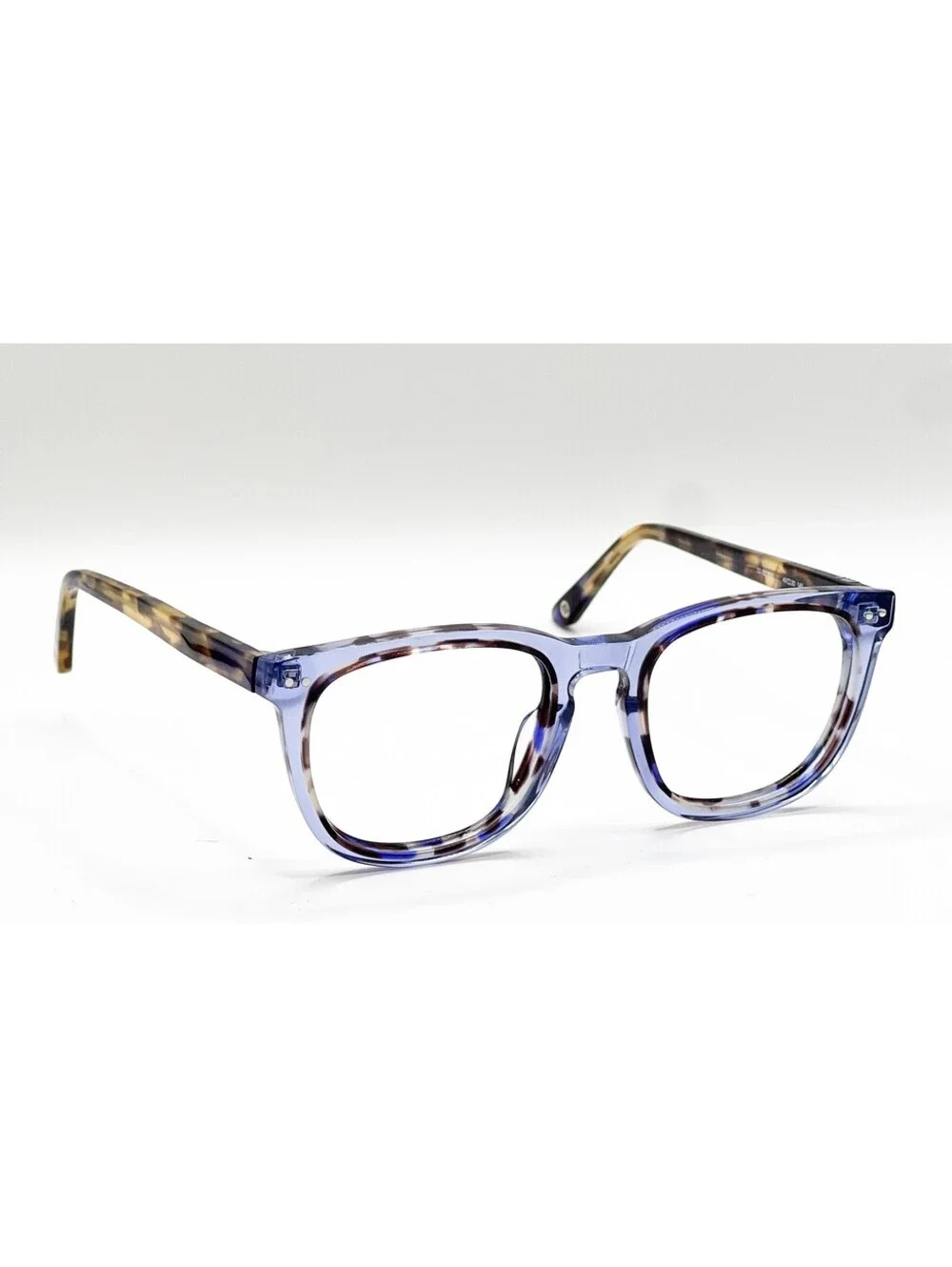 Muse 32-001893 Blue Tortoise Square Authentic Eyeglass Frames 49-20-145 - Picture 4 of 5